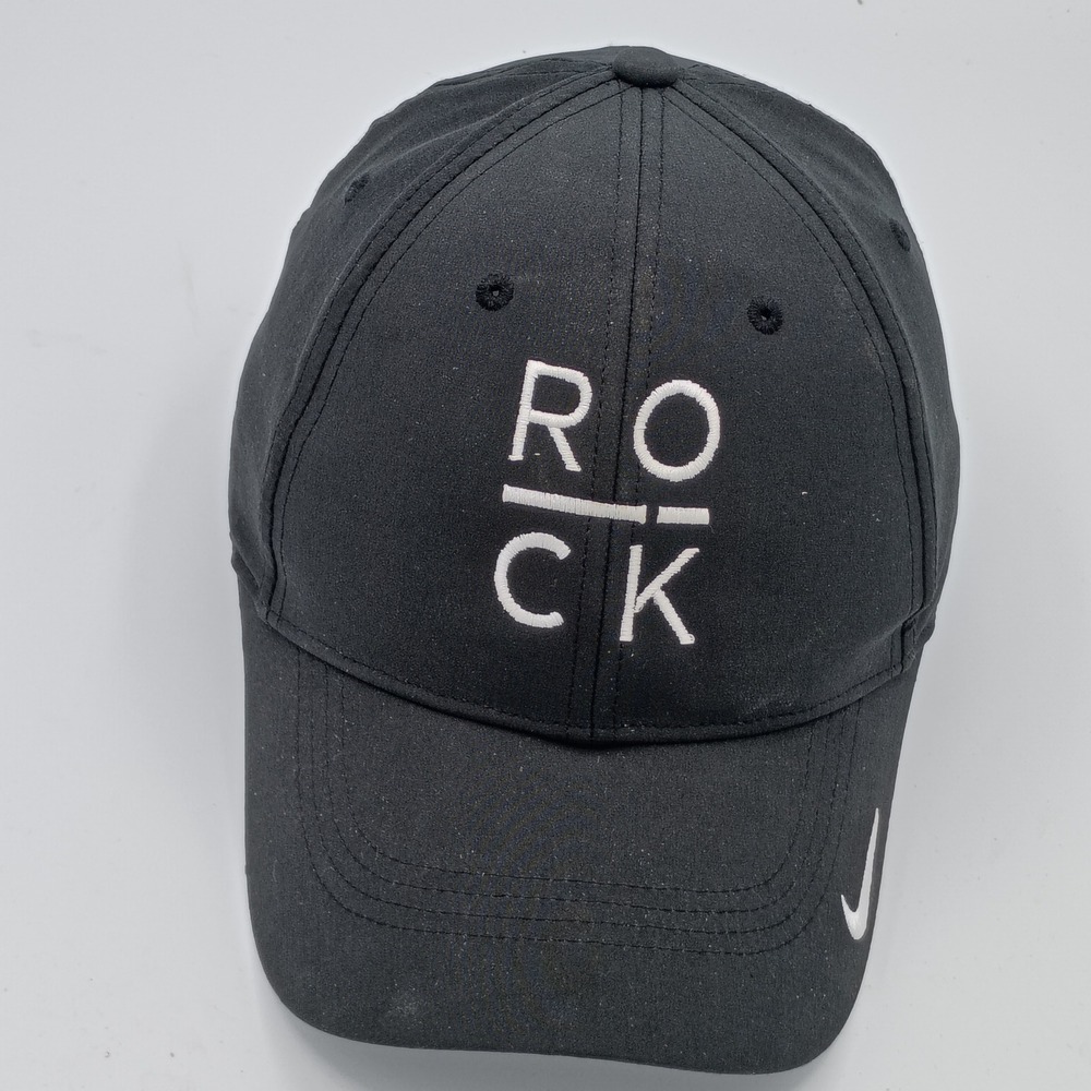 Nike Unisex Legacy91 Dri-FIT Hat Black OSFM Rock Graphic Cap